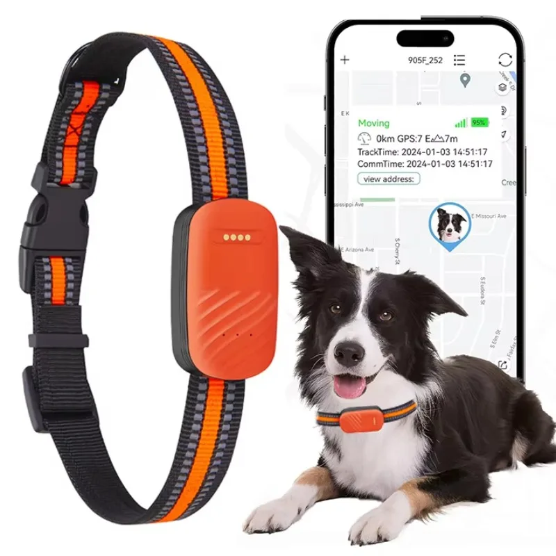 Dog Gps Tracker Collar 4G Waterproof - CANBOUN Best Selling Waterproof App Based