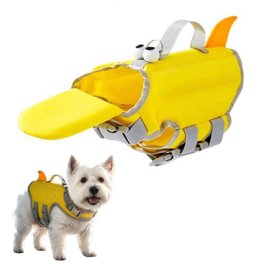 Dog Life Jacket Vest Buoyancy Handle - Dog Life Jacket, High Buoyancy Pet