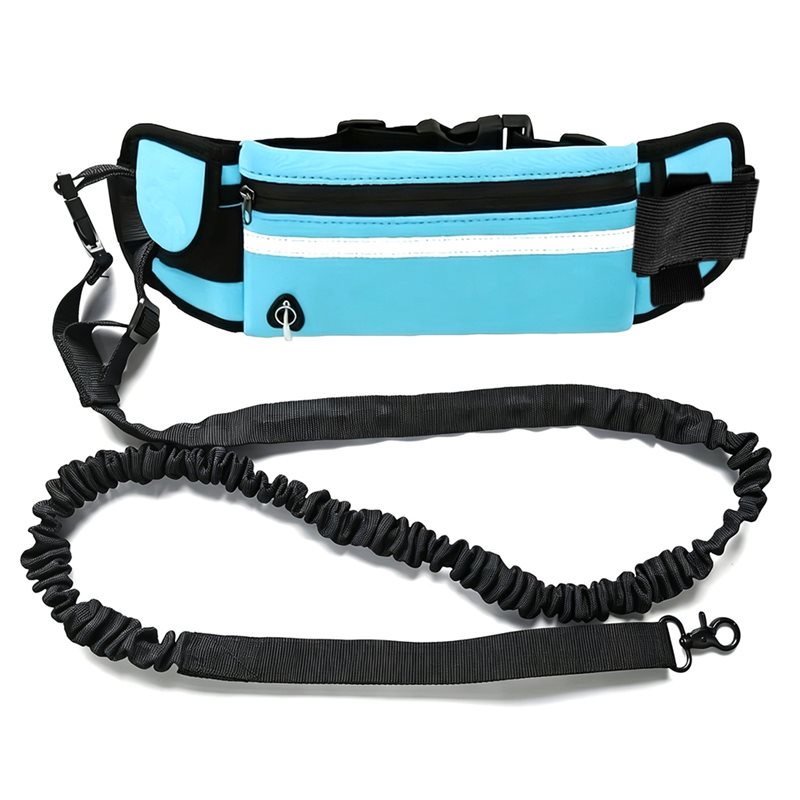 Hands Free Dog Running Leash Waist Belt - Chest Strap Dog Leash Hand Free