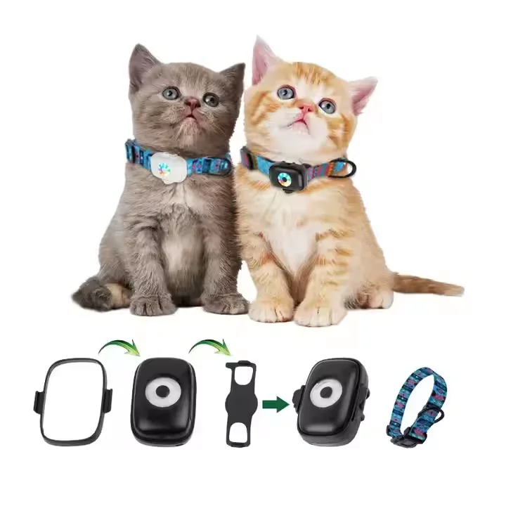 Dog Gps Tracker Collar 4G Waterproof - Colored Light Portable 4G GPS Tracker