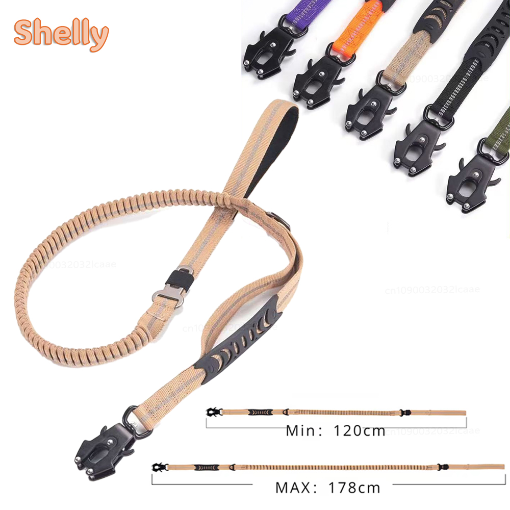 Bungee Dog Leash Shock Absorbing - Heavy Duty Dog Leash for Large