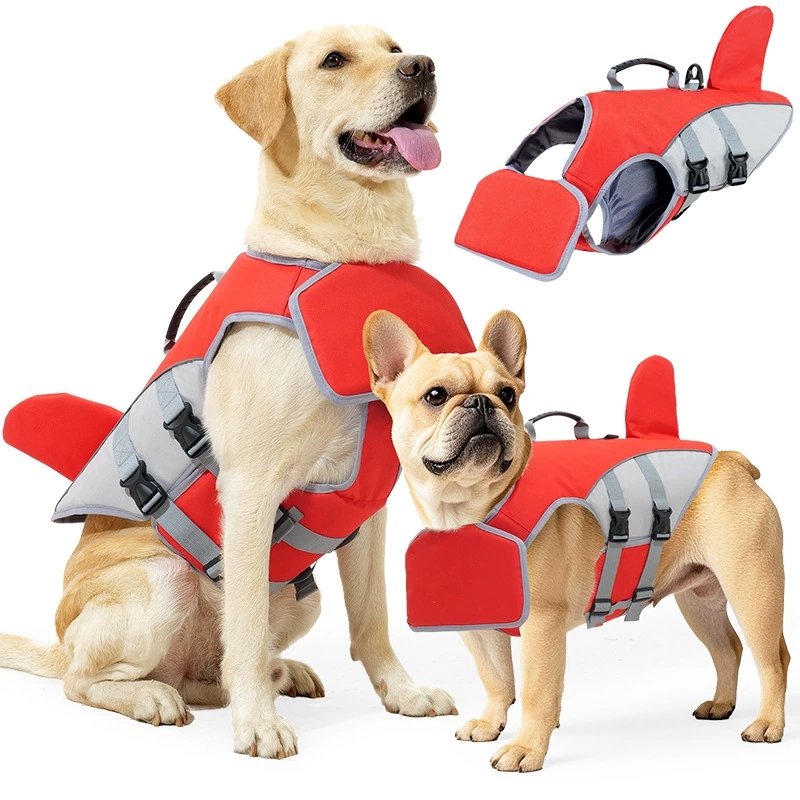 Dog Life Jacket Vest Buoyancy Handle - Lifevest for Dogs Medium Dogs Super
