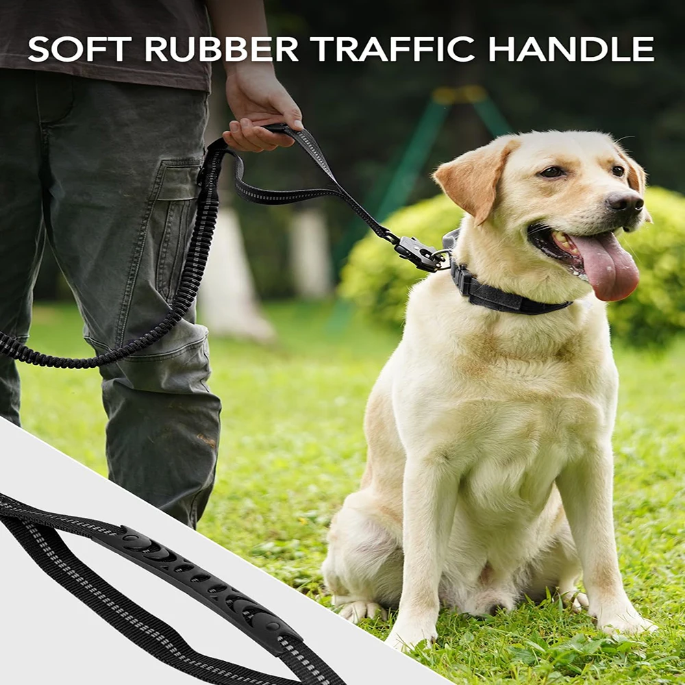 No Pull Dog Leash Reflective S - đánh giá và giá Bungee Dog Leash Shock Absorbing