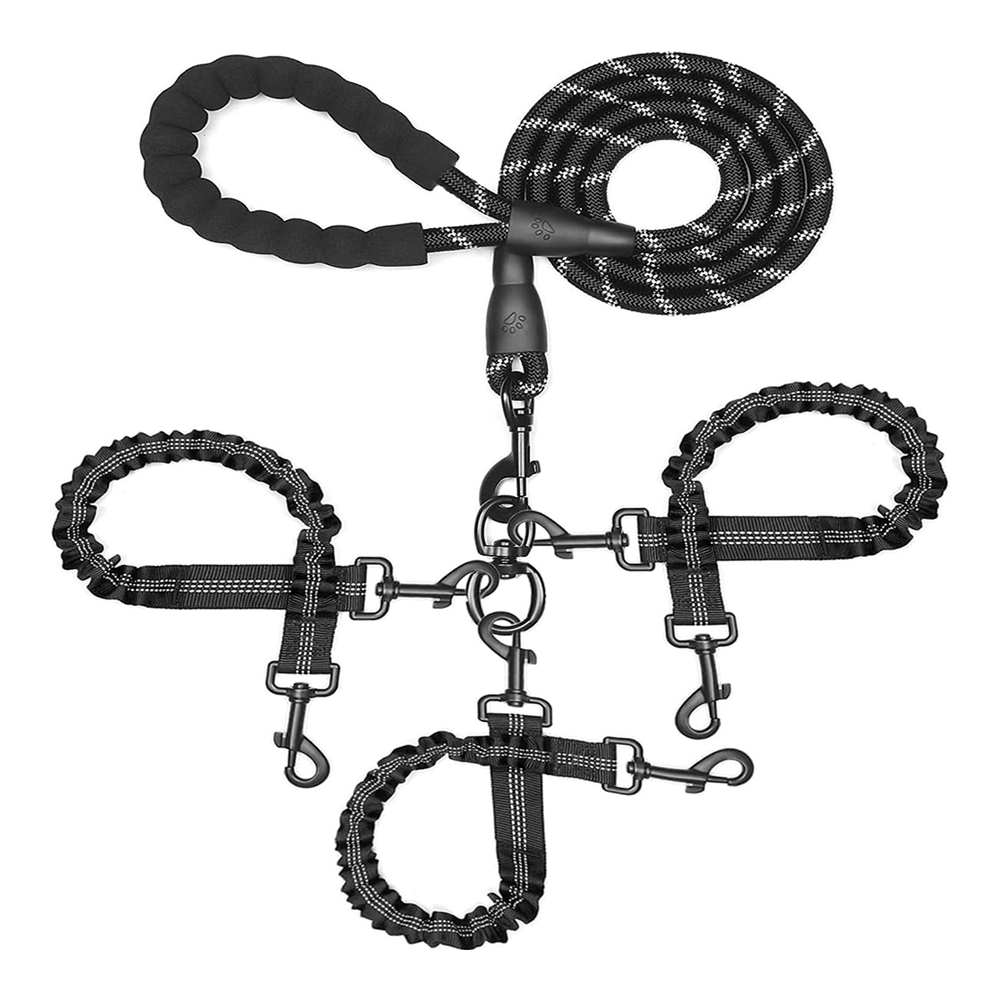 3 Dog Leash No Tangle,Heavy Du - đánh giá và giá Bungee Dog Leash Shock Absorbing