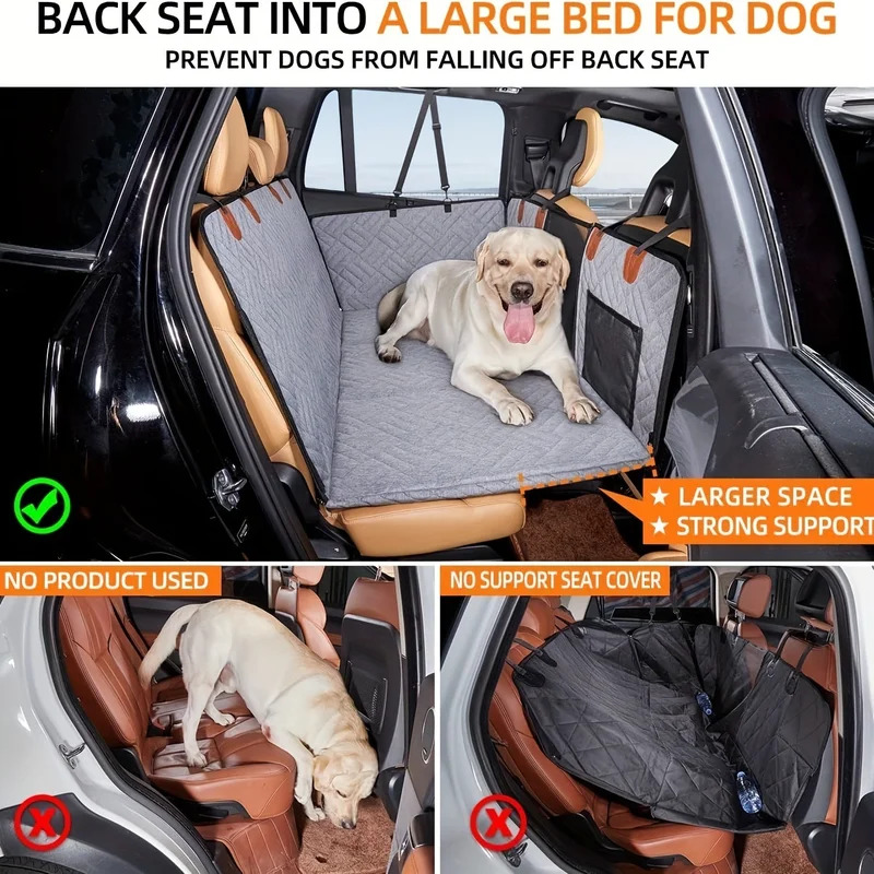 Waterproof Dog Seat Cover for  - đánh giá và giá Dog Car Seat Cover Waterproof Back Seat