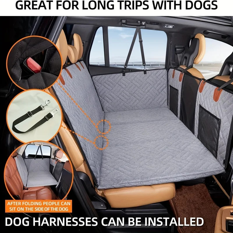 Waterproof Dog Seat Cover for  - đánh giá và giá Dog Car Seat Cover Waterproof Back Seat
