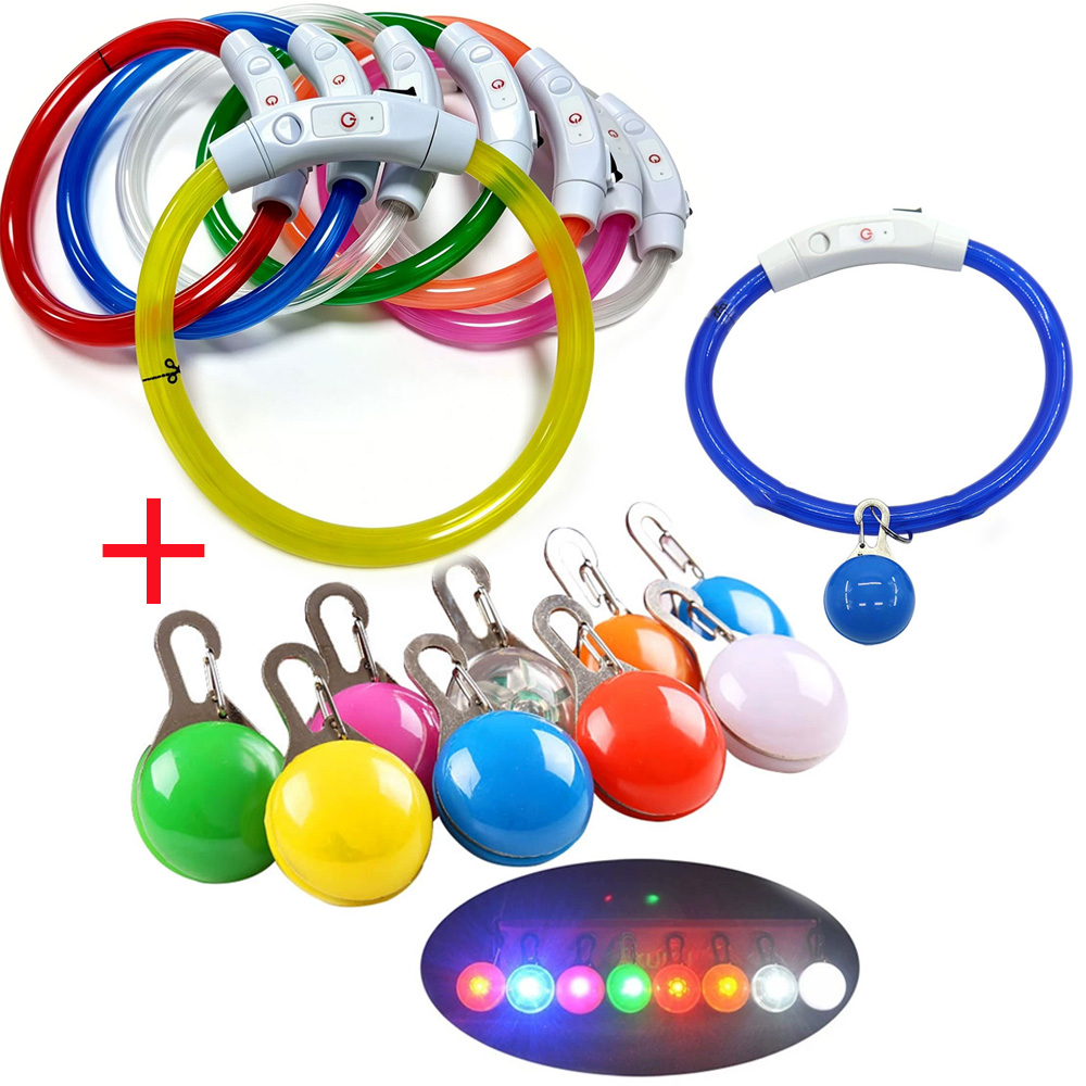 USB Rechargeable LED Dog Lumin - đánh giá và giá Led Dog Collar Glowing Rechargeable Usb