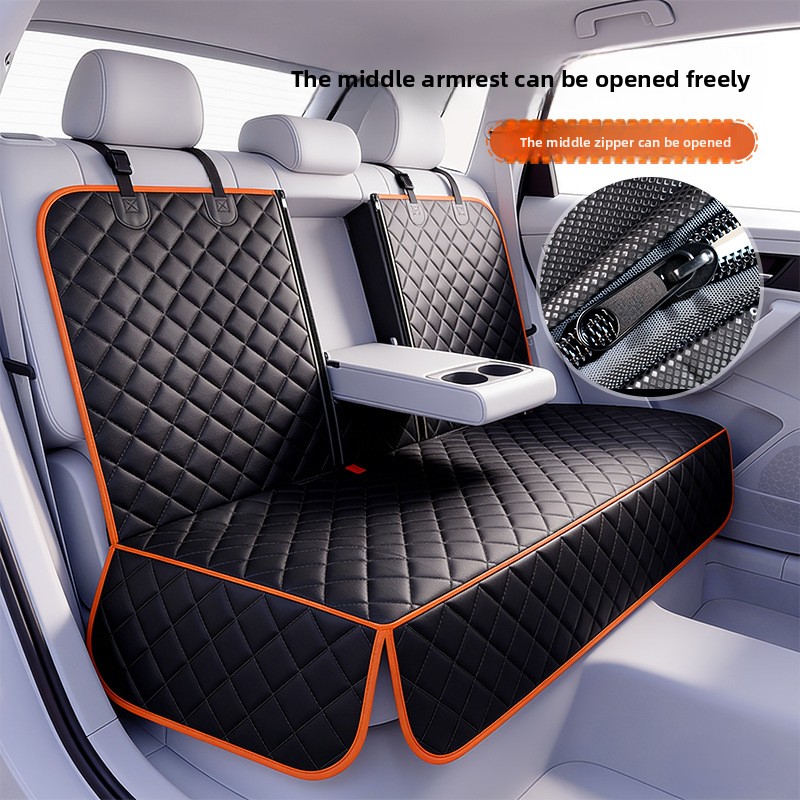 Pet Car Seat Isolation Mat Dog - đánh giá và giá Dog Car Seat Cover Waterproof Back Seat