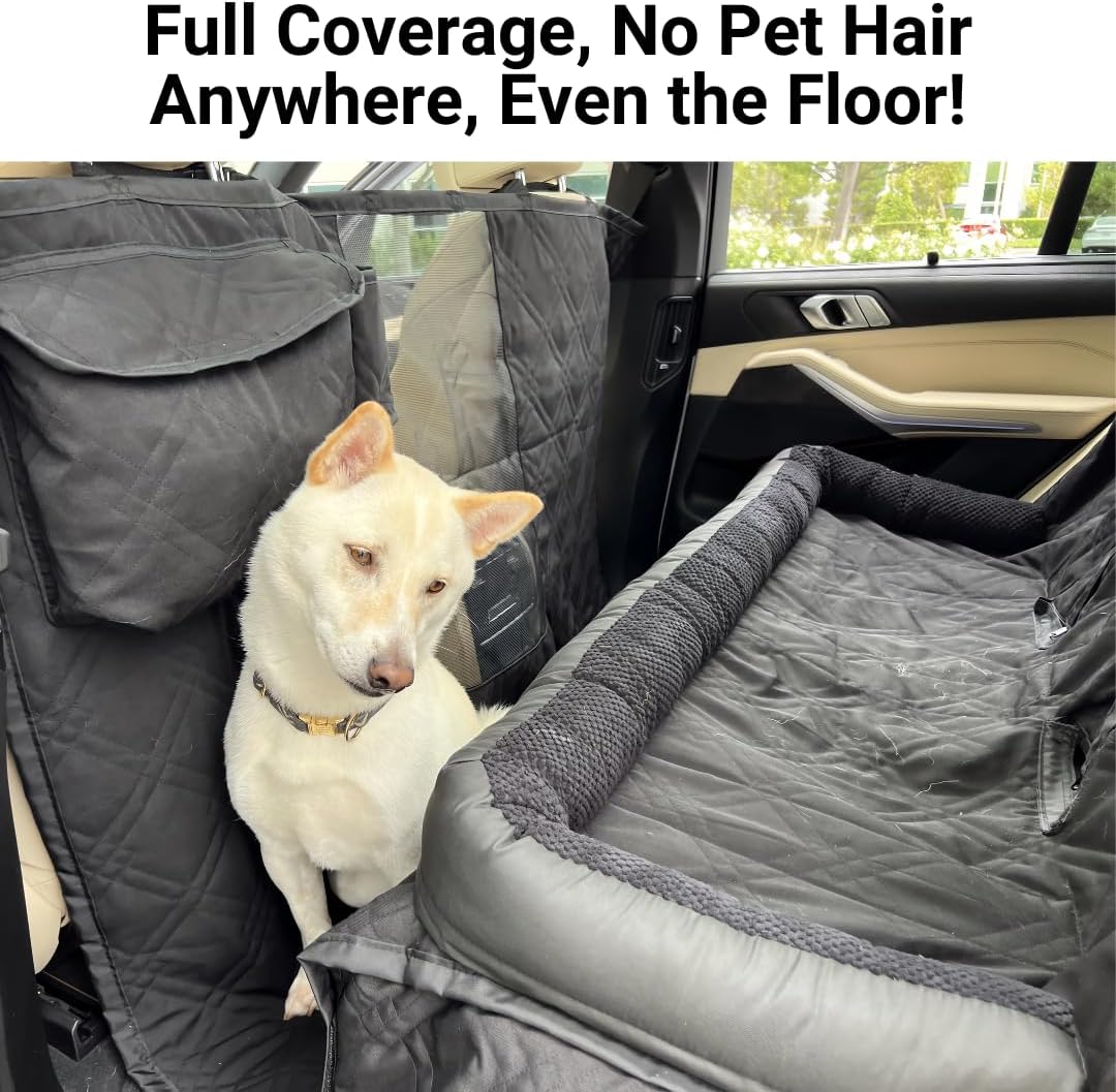 Premium Heavy Duty Dog Bed Kid - đánh giá và giá Dog Car Seat Cover Waterproof Back Seat