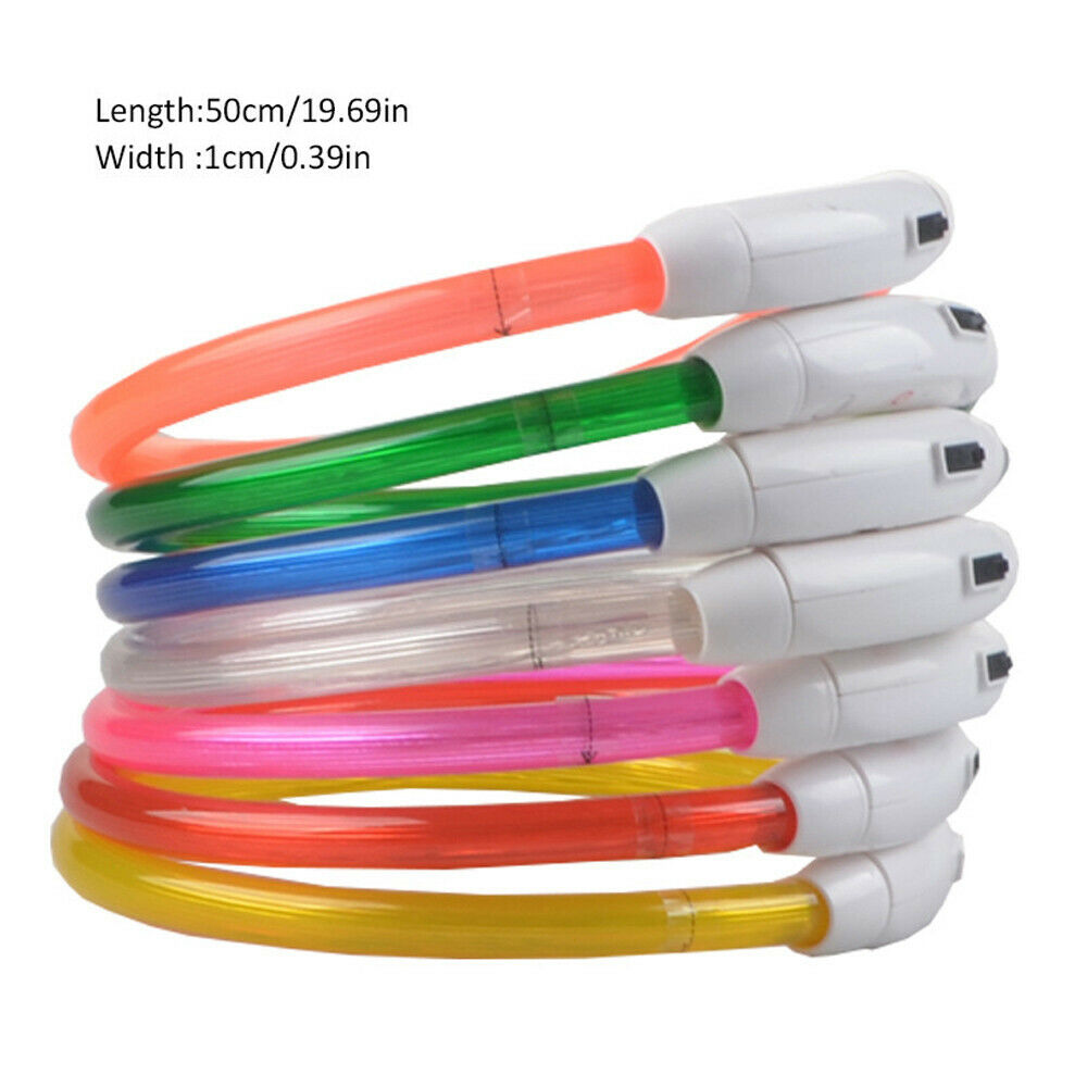 Led Glowing Dog Collar Safety  - đánh giá và giá Led Dog Collar Glowing Rechargeable Usb