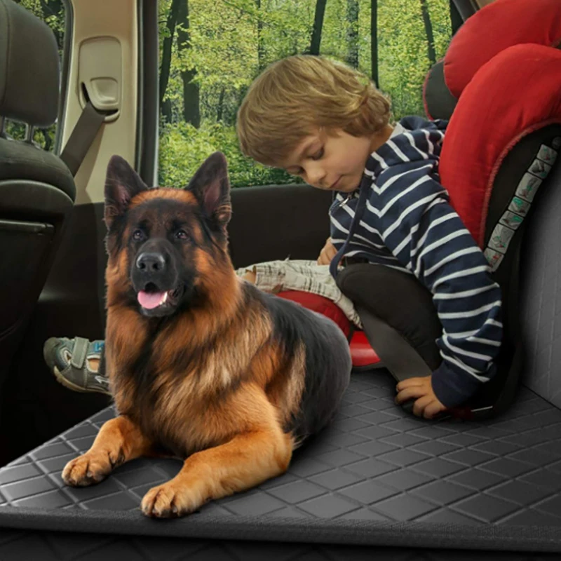 Dog Car Seat Cover Waterproof  - đánh giá và giá Dog Car Seat Cover Waterproof Back Seat