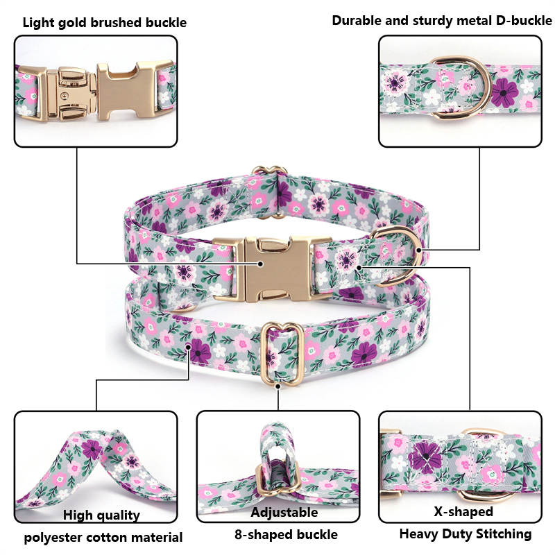 Engraved Dog Collar With Leash - đánh giá và giá Reflective Dog Collar Personalized Engraved