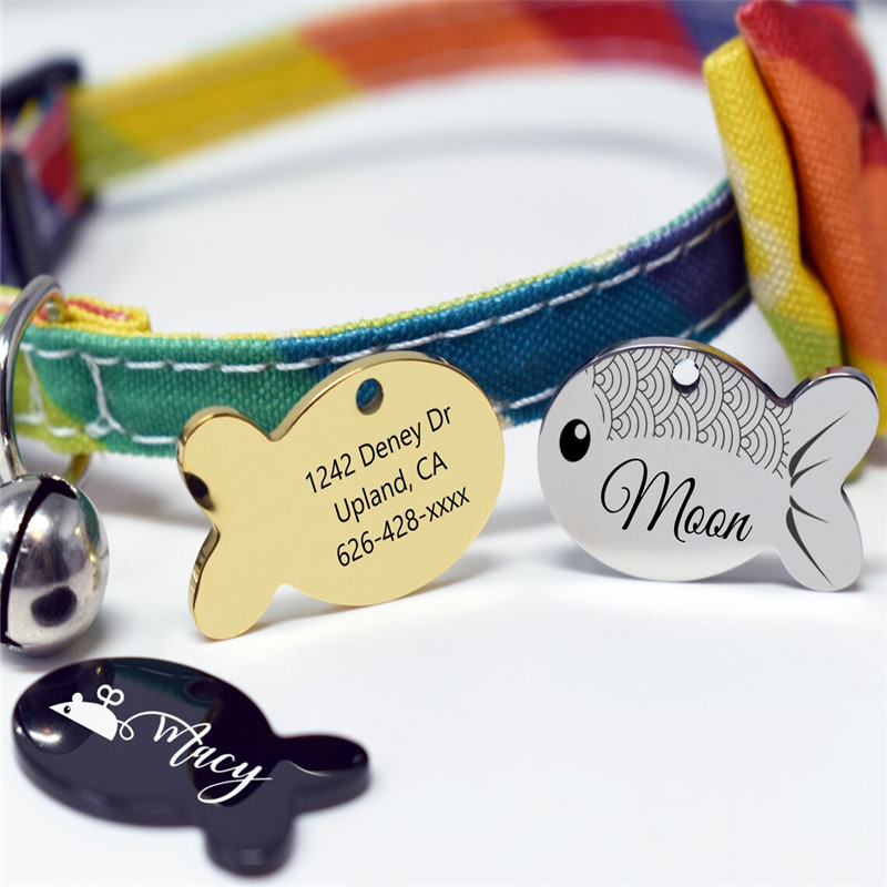 Free Custom Engraved Cat ID Ta - đánh giá và giá Reflective Dog Collar Personalized Engraved