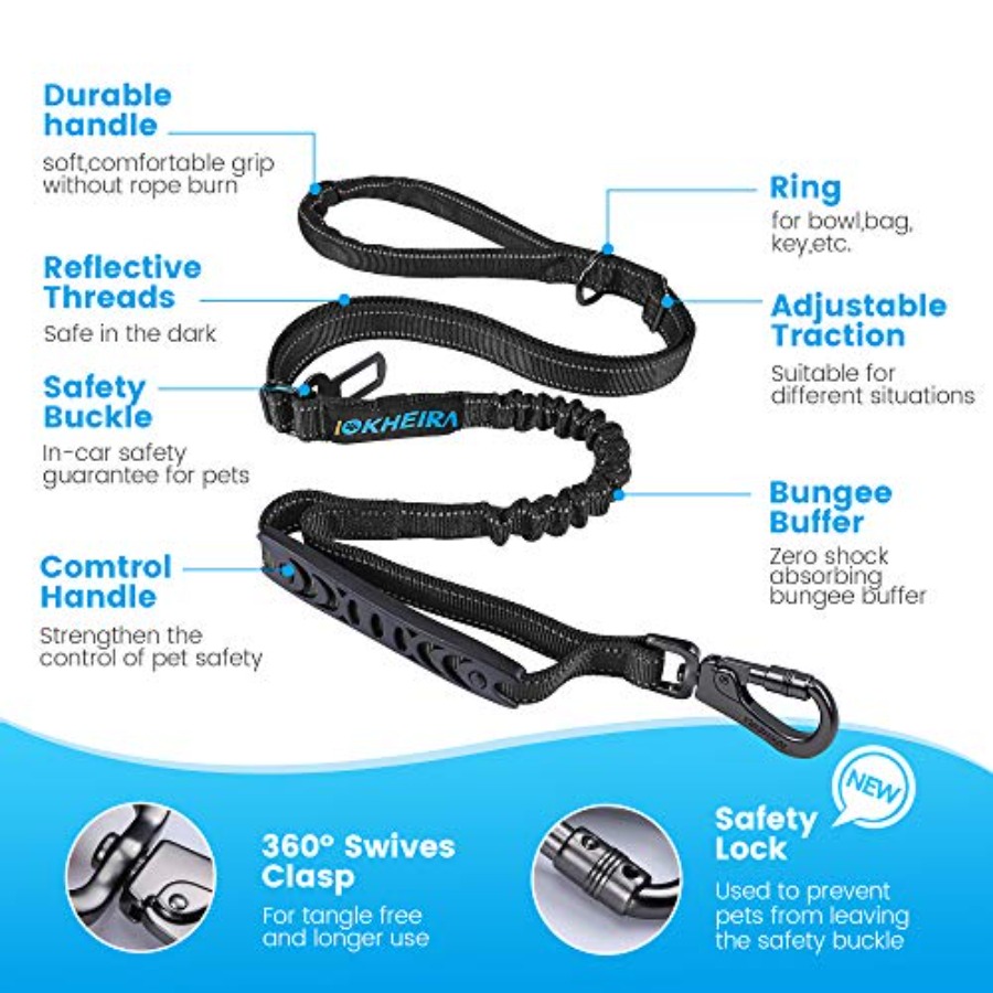 6Ft/4Ft Dog Leash Rope for Lar - đánh giá và giá Heavy Duty Dog Leash Rope 6Ft Padded