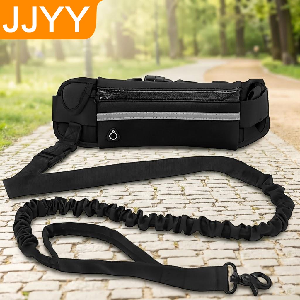 Hands Free Dog Leash Reflectiv - đánh giá và giá Hands Free Dog Running Leash Waist Belt