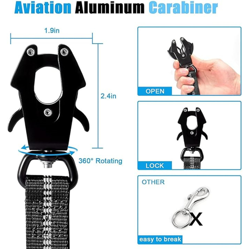 Reflective Shock Absorbing Pet - đánh giá và giá Bungee Dog Leash Shock Absorbing