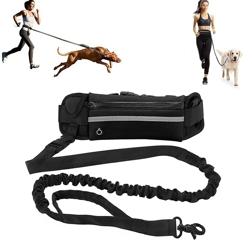 Hands Free Dog Leash for Runni - đánh giá và giá Hands Free Dog Running Leash Waist Belt