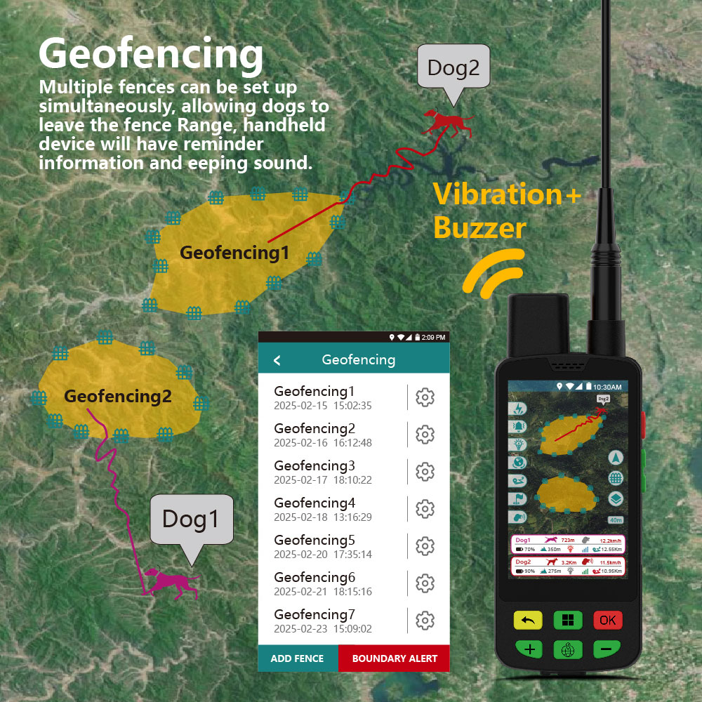 ESEEK Waterproof Pet Dog Gps C - đánh giá và giá Dog Gps Tracker Collar 4G Waterproof