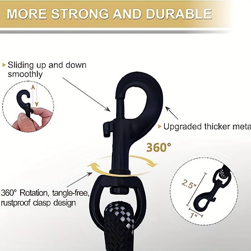 Pet Rope Dog Leash 6ft long,Tr - đánh giá và giá Heavy Duty Dog Leash Rope 6Ft Padded