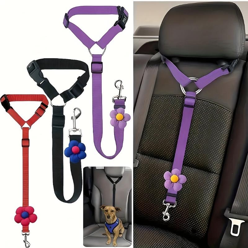Pet Car Safety Seat Belt Adjus - đánh giá và giá Dog Seat Belt Harness Safety Tether