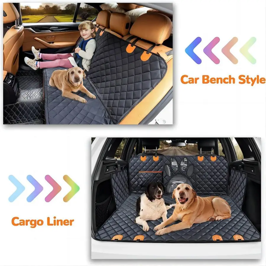 Dog Car Seat Cover for Back Se - đánh giá và giá Dog Car Seat Cover Waterproof Back Seat