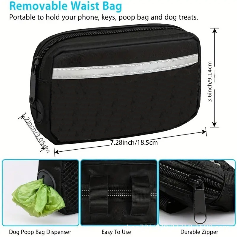 Dog Running Leash Waist Belt H - đánh giá và giá Hands Free Dog Running Leash Waist Belt