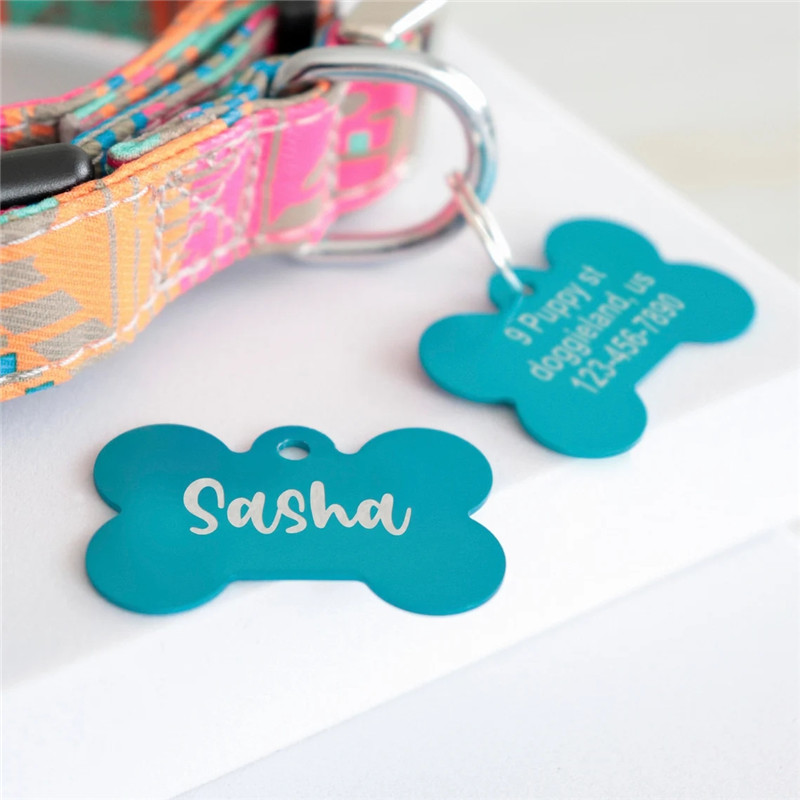 Personalized Pet ID Tag Dog Ca - đánh giá và giá Reflective Dog Collar Personalized Engraved