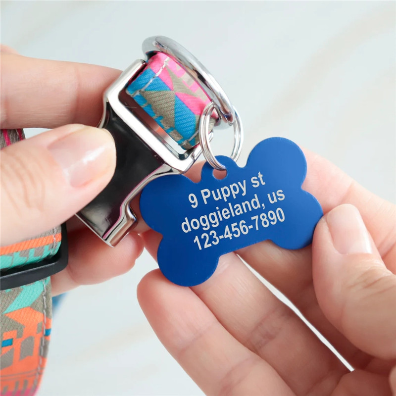 Personalized Pet ID Tag Dog Ca - đánh giá và giá Reflective Dog Collar Personalized Engraved