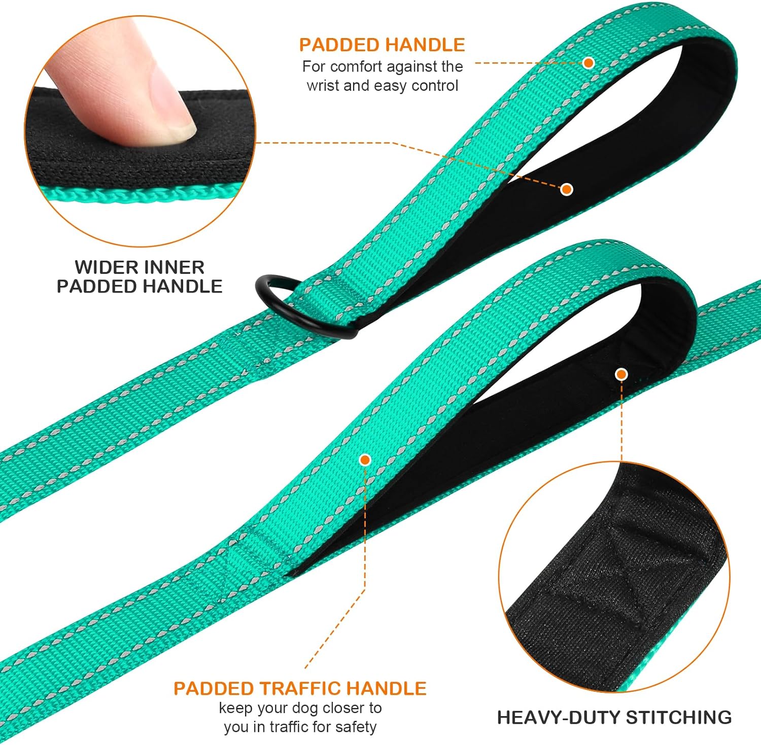 6FT Heavy Duty Dog Leash for L - đánh giá và giá Heavy Duty Dog Leash Rope 6Ft Padded