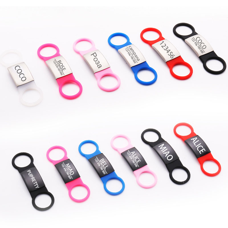 Cho Thú Cưng Thẻ Ốp Inox ID Ta - đánh giá và giá Reflective Dog Collar Personalized Engraved