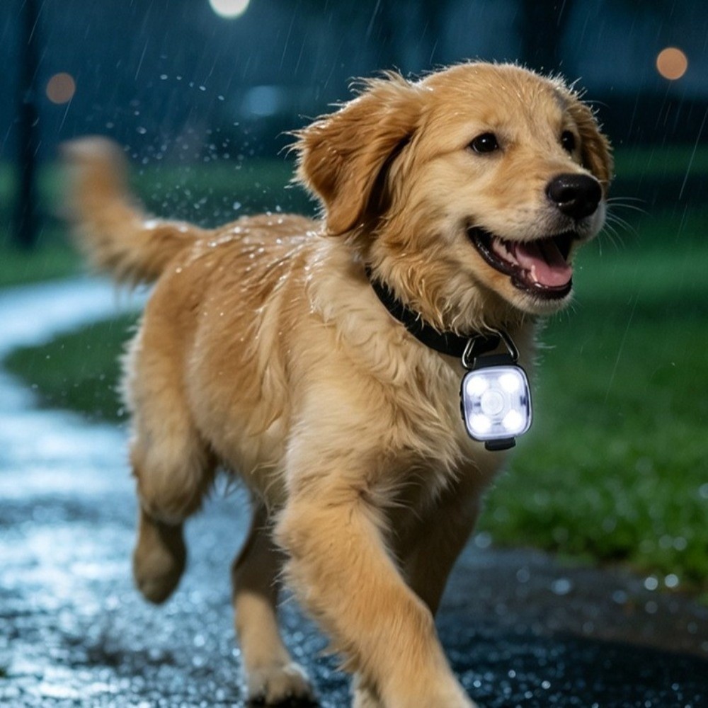 USB Rechargeable LED Pet Colla - đánh giá và giá Led Dog Collar Glowing Rechargeable Usb