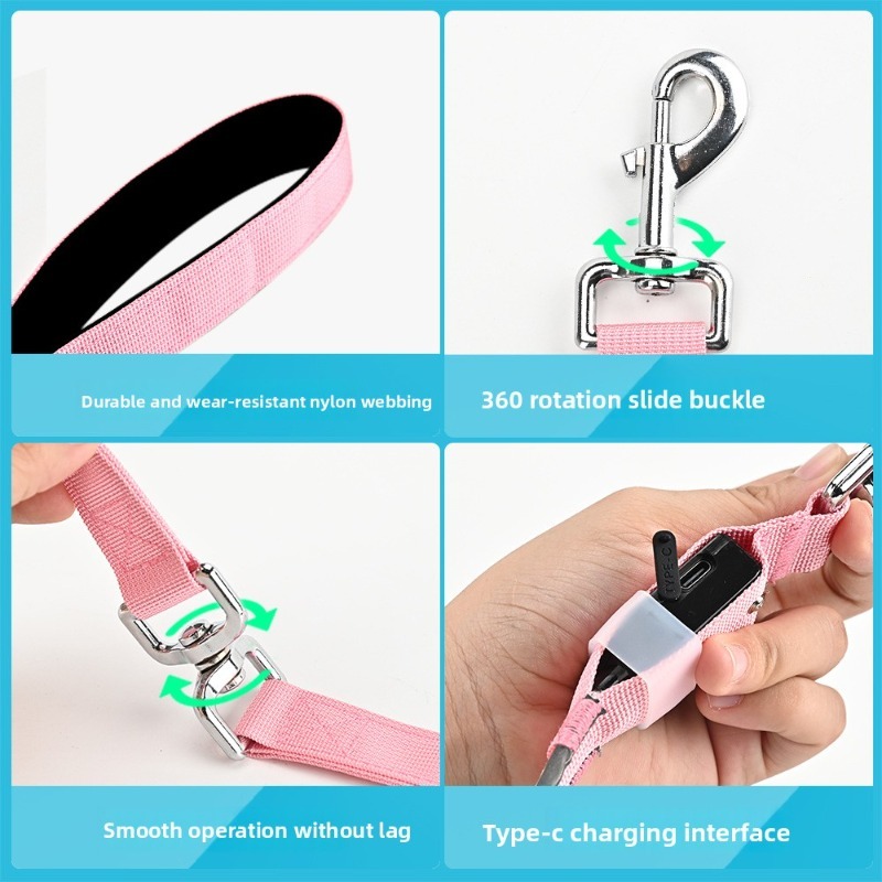 Enhanced Visibility USB Rechar - đánh giá và giá Led Dog Collar Glowing Rechargeable Usb