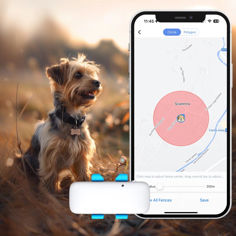 Smart Pet GPS Tracker Collar f - đánh giá và giá Dog Gps Tracker Collar 4G Waterproof