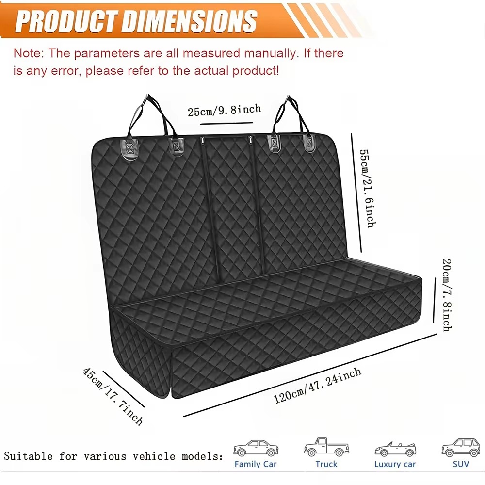 Pet Car Back Seat Cover Scratc - đánh giá và giá Dog Car Seat Cover Waterproof Back Seat
