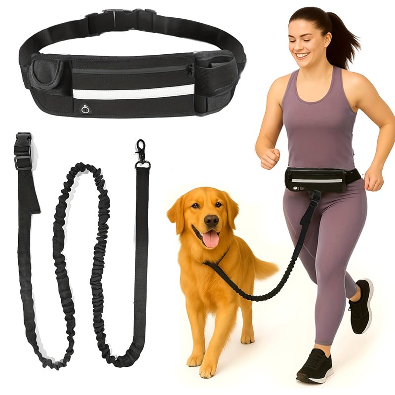 Chest Strap Dog Leash Hand Fre - đánh giá và giá Hands Free Dog Running Leash Waist Belt