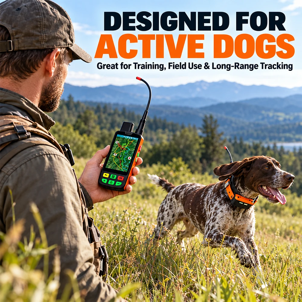SIHAO Pet Training Tracker VHF - đánh giá và giá Dog Gps Tracker Collar 4G Waterproof