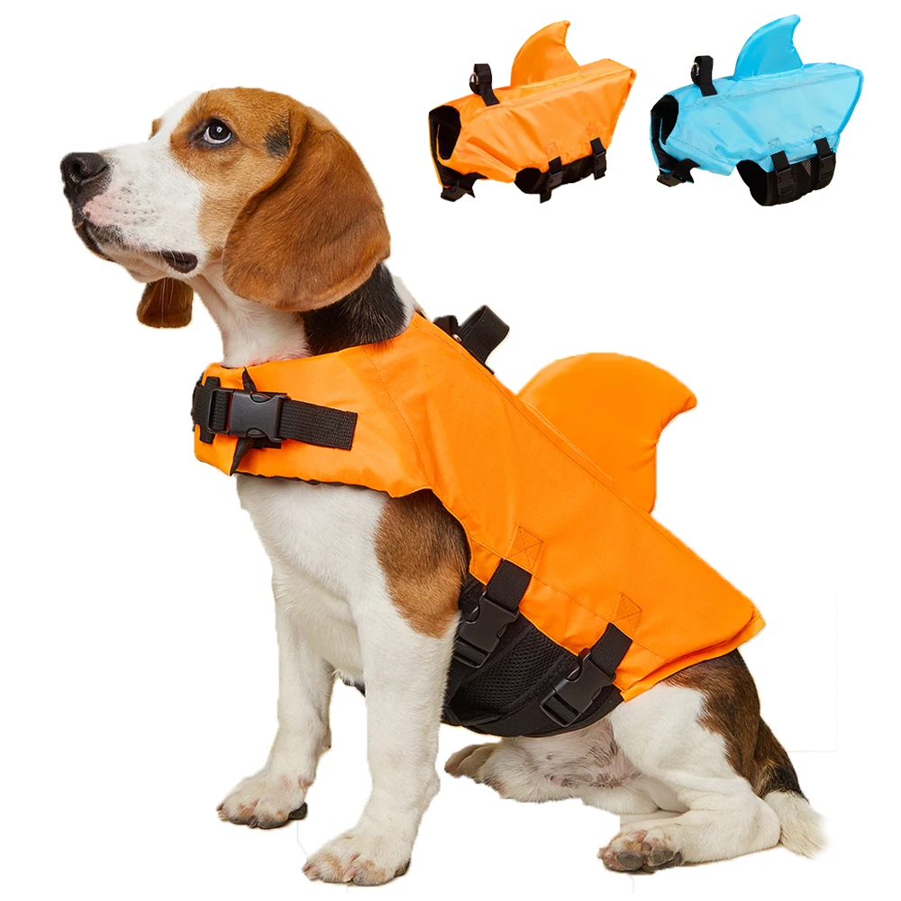 2026 Shark Fin Dog Life Jacket - đánh giá và giá Dog Life Jacket Vest Buoyancy Handle
