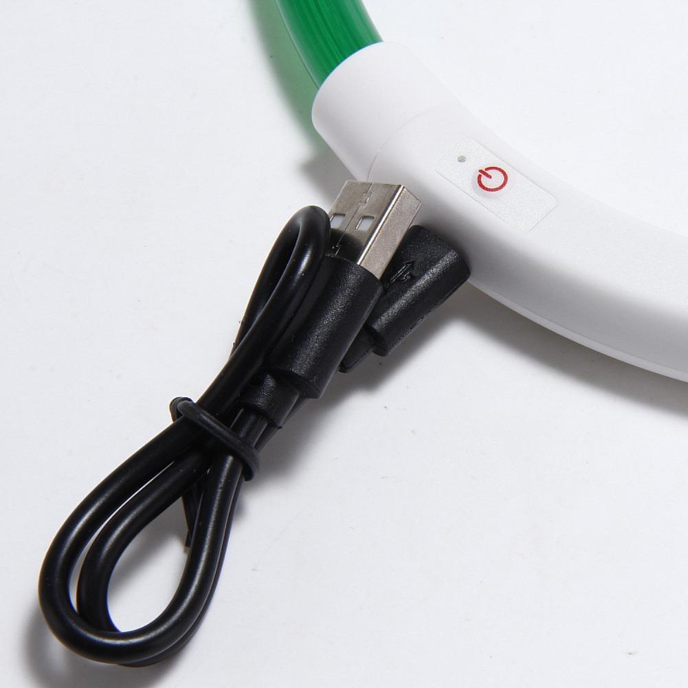 LED Dog Collar USB Rechargeabl - đánh giá và giá Led Dog Collar Glowing Rechargeable Usb