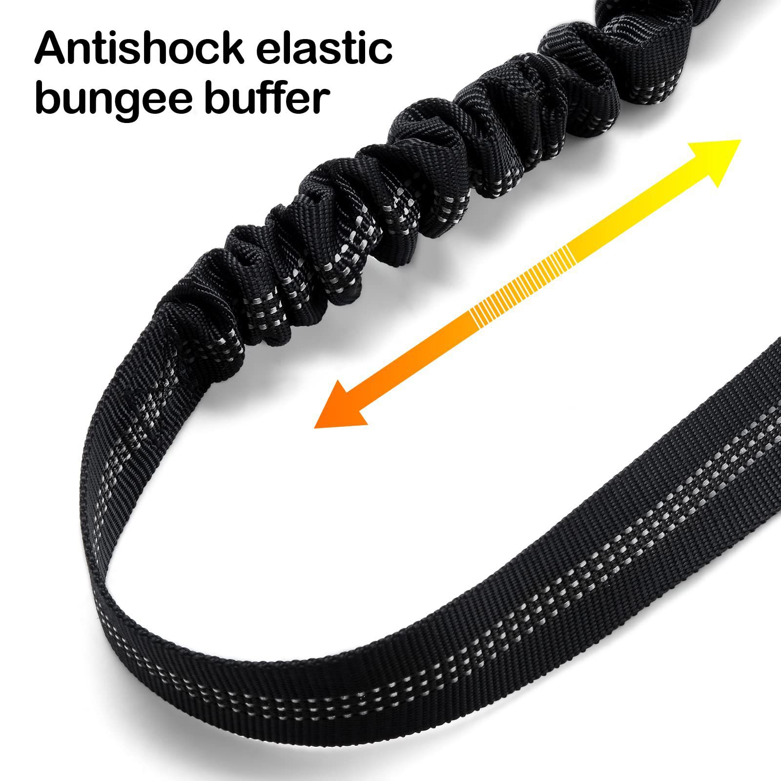 Adjustable with Elastic Bungee - đánh giá và giá Dog Seat Belt Harness Safety Tether