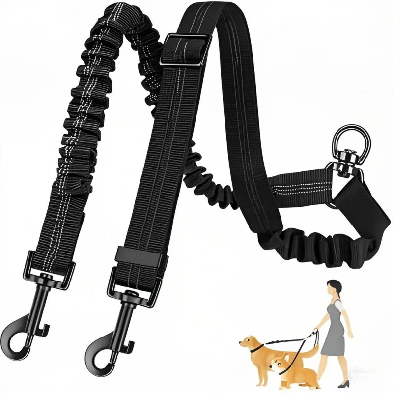 Shock Absorbing Bungee Dual Do - đánh giá và giá Bungee Dog Leash Shock Absorbing