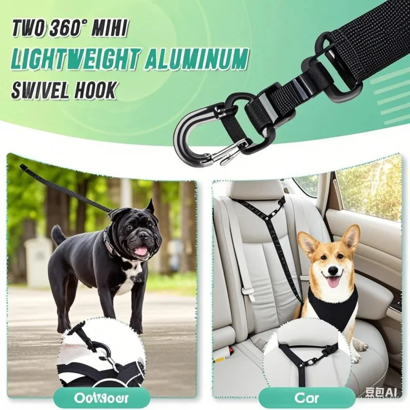 Shock Absorbing Bungee Dual Do - đánh giá và giá Bungee Dog Leash Shock Absorbing