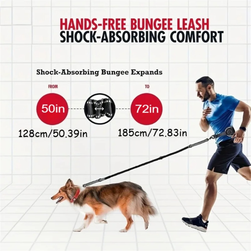 Pet Running Waist Bag Leash Se - đánh giá và giá Hands Free Dog Running Leash Waist Belt