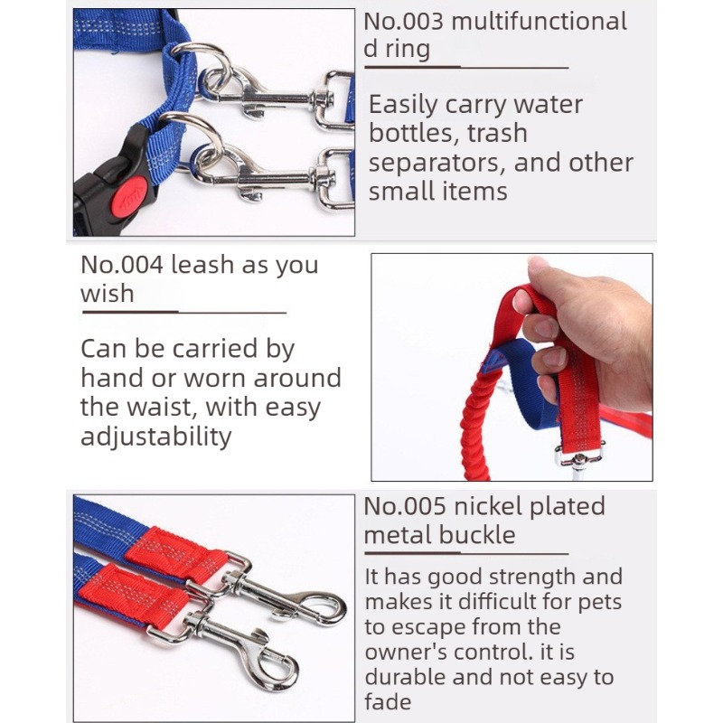 Hand Free Dog Leash for Adjust - đánh giá và giá Hands Free Dog Running Leash Waist Belt