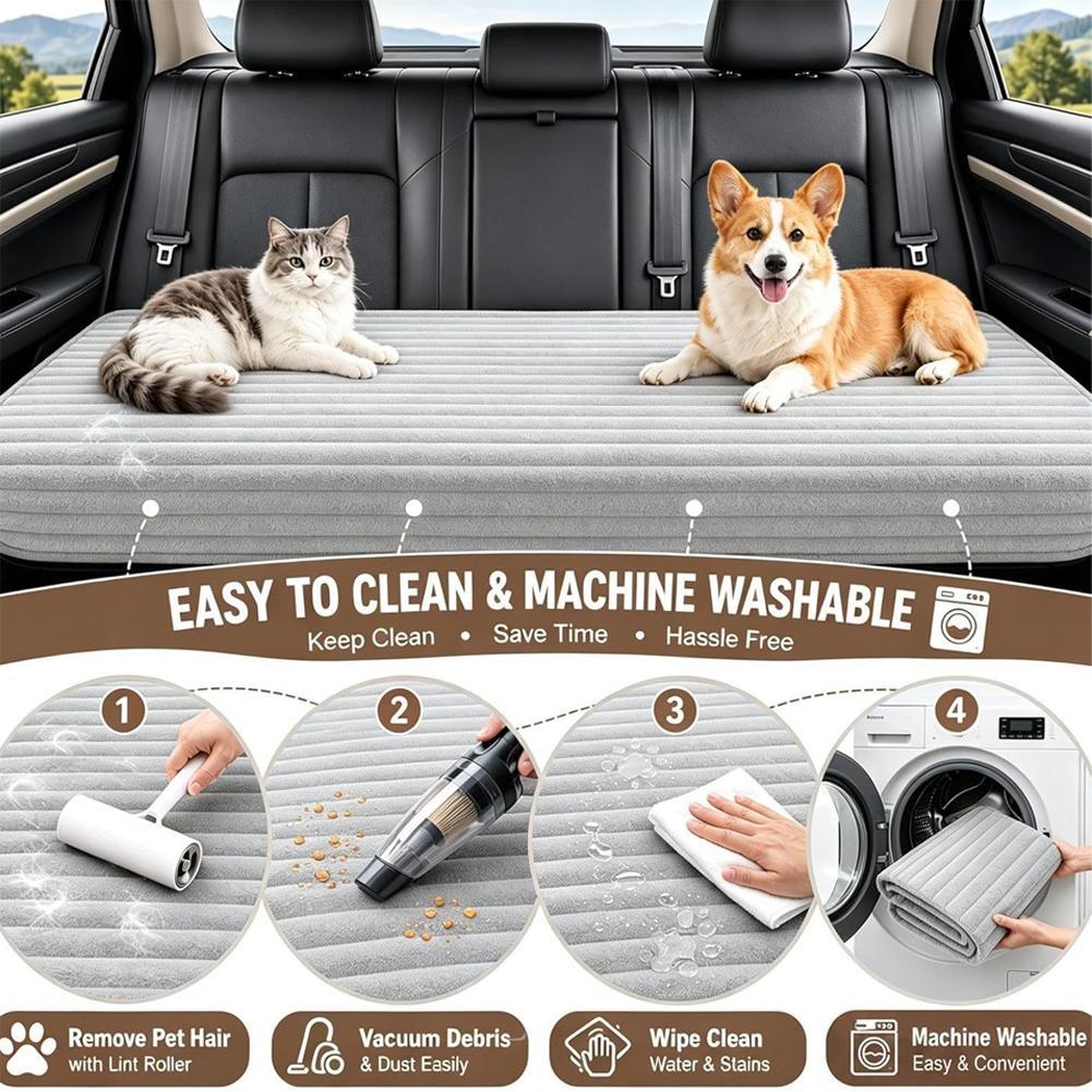 Car Rear Seat Pet Cover Dog Ma - đánh giá và giá Dog Car Seat Cover Waterproof Back Seat