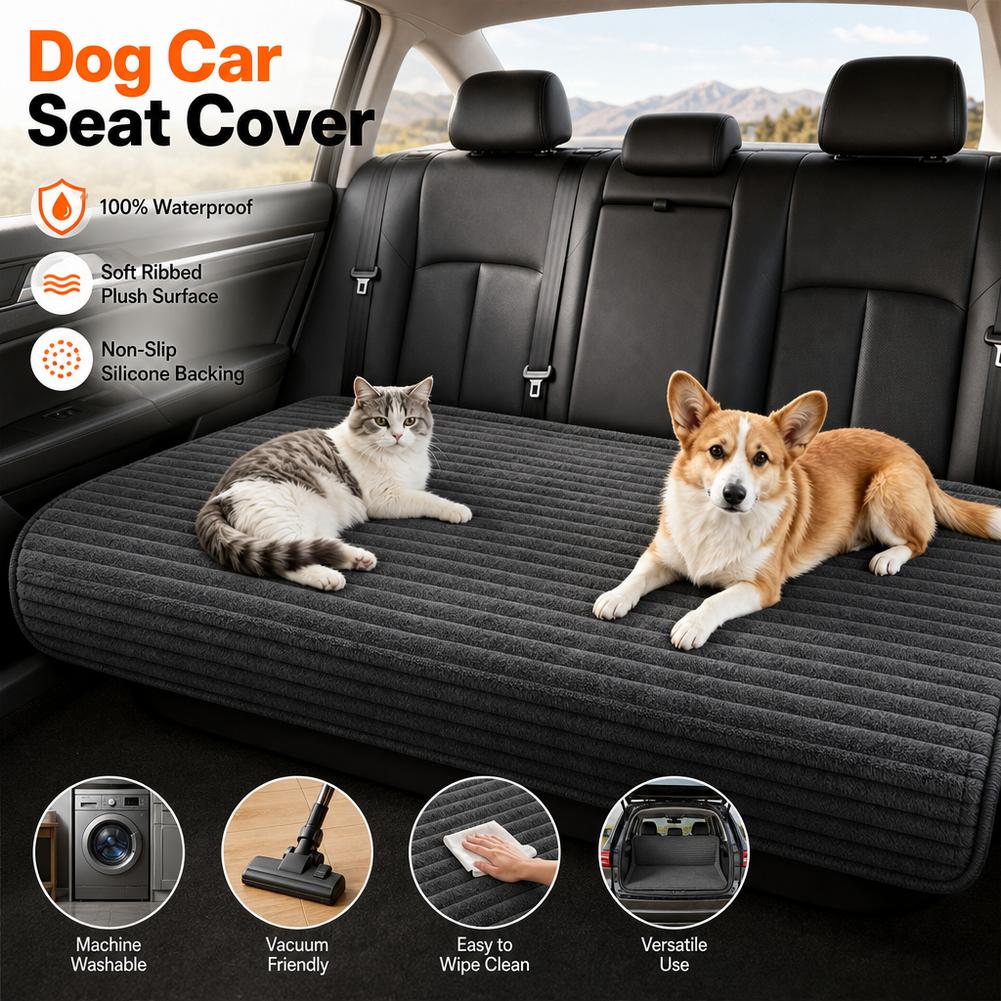 Car Rear Seat Pet Cover Dog Ma - đánh giá và giá Dog Car Seat Cover Waterproof Back Seat