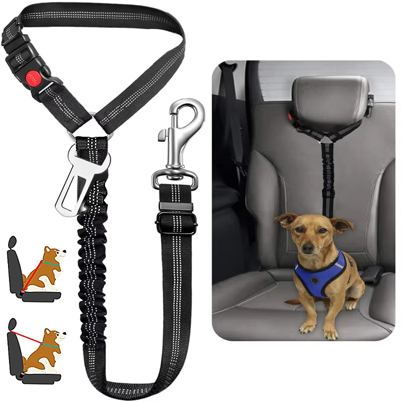 Dog Safety Seat Belt Car Harne - đánh giá và giá Dog Seat Belt Harness Safety Tether