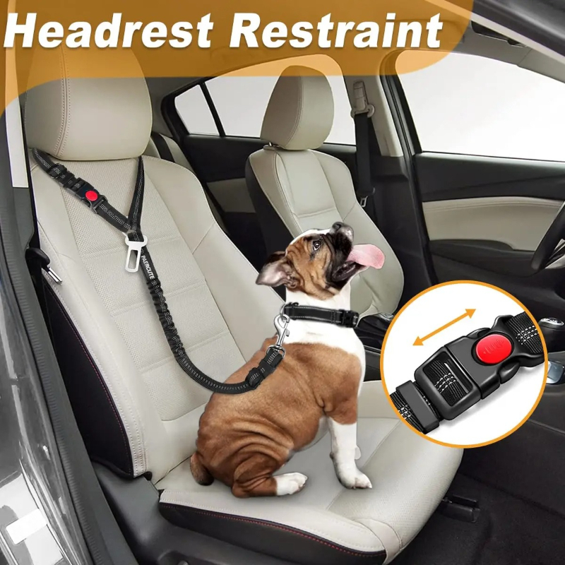 Dog Safety Seat Belt Car Harne - đánh giá và giá Dog Seat Belt Harness Safety Tether
