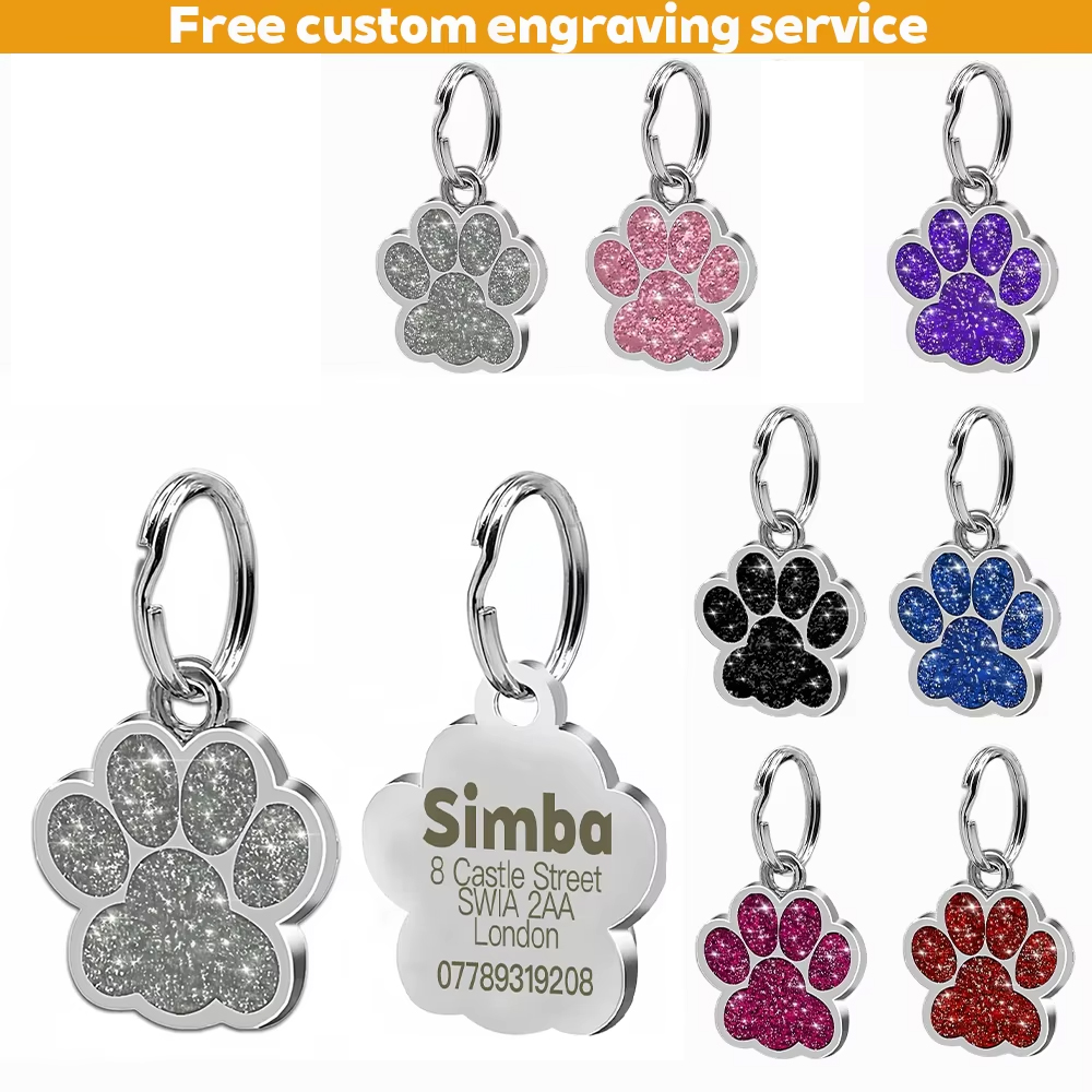 Personalized Pet ID Tag, Free  - đánh giá và giá Reflective Dog Collar Personalized Engraved