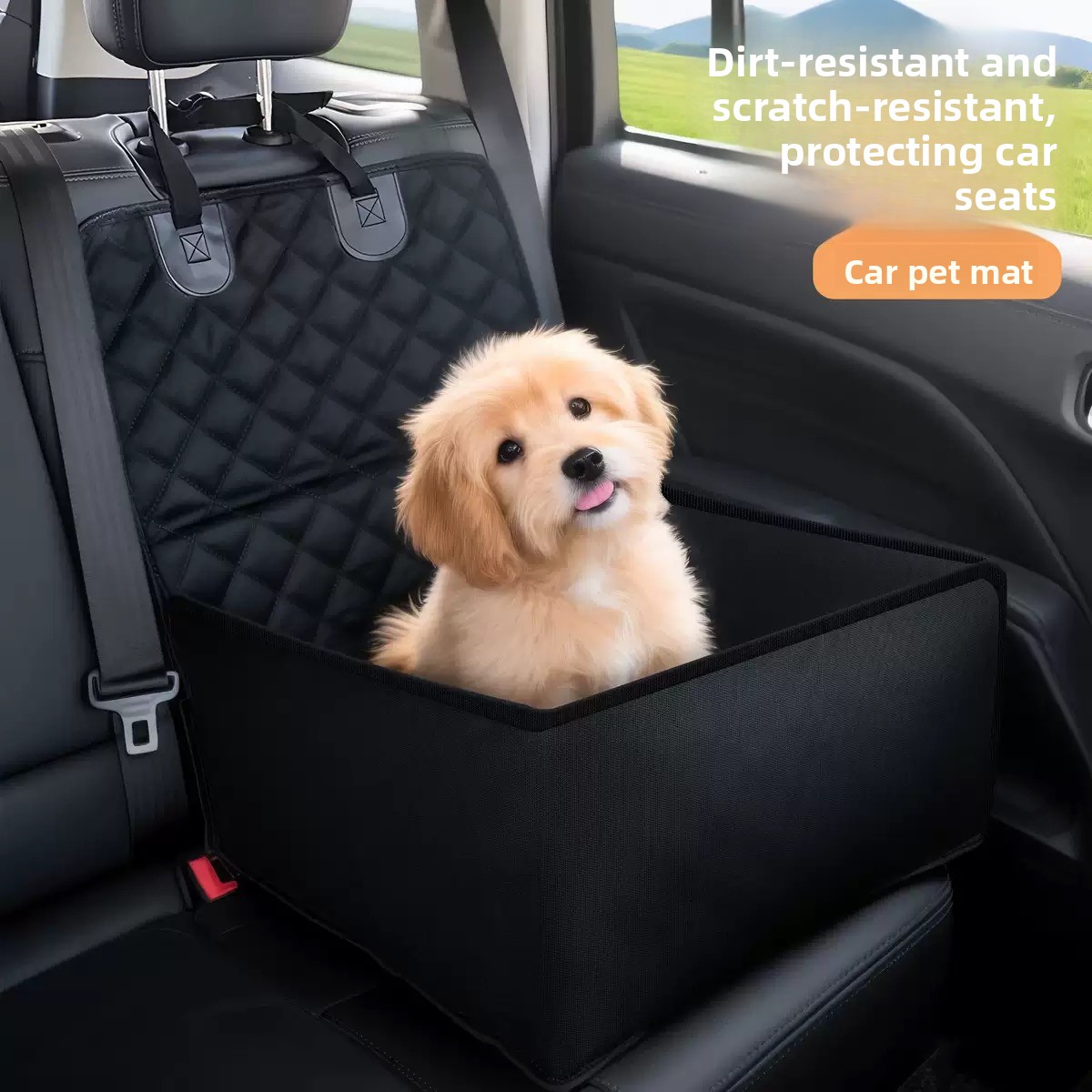 Waterproof Pet Car Back Seat C - đánh giá và giá Dog Car Seat Cover Waterproof Back Seat
