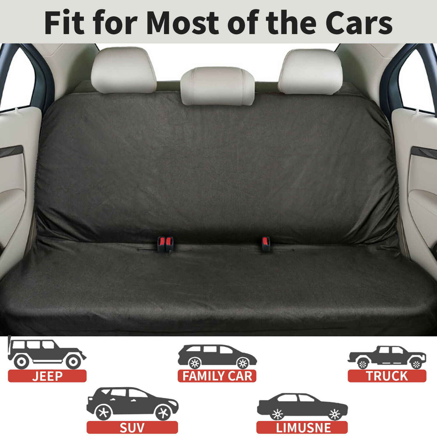 1pc Car Heavy Duty Waterproof  - đánh giá và giá Dog Car Seat Cover Waterproof Back Seat